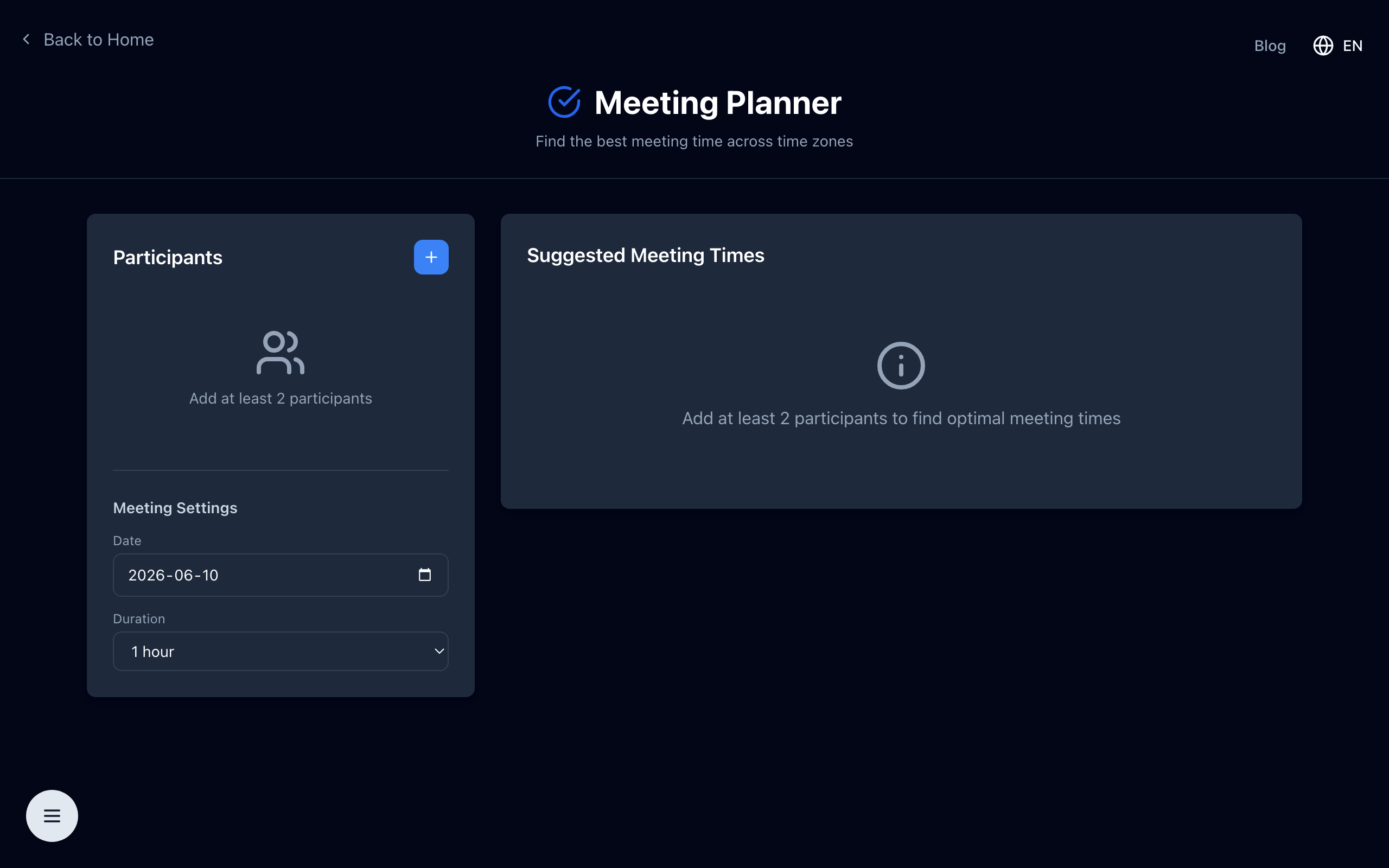 Meeting Planner on TheDailyUtils